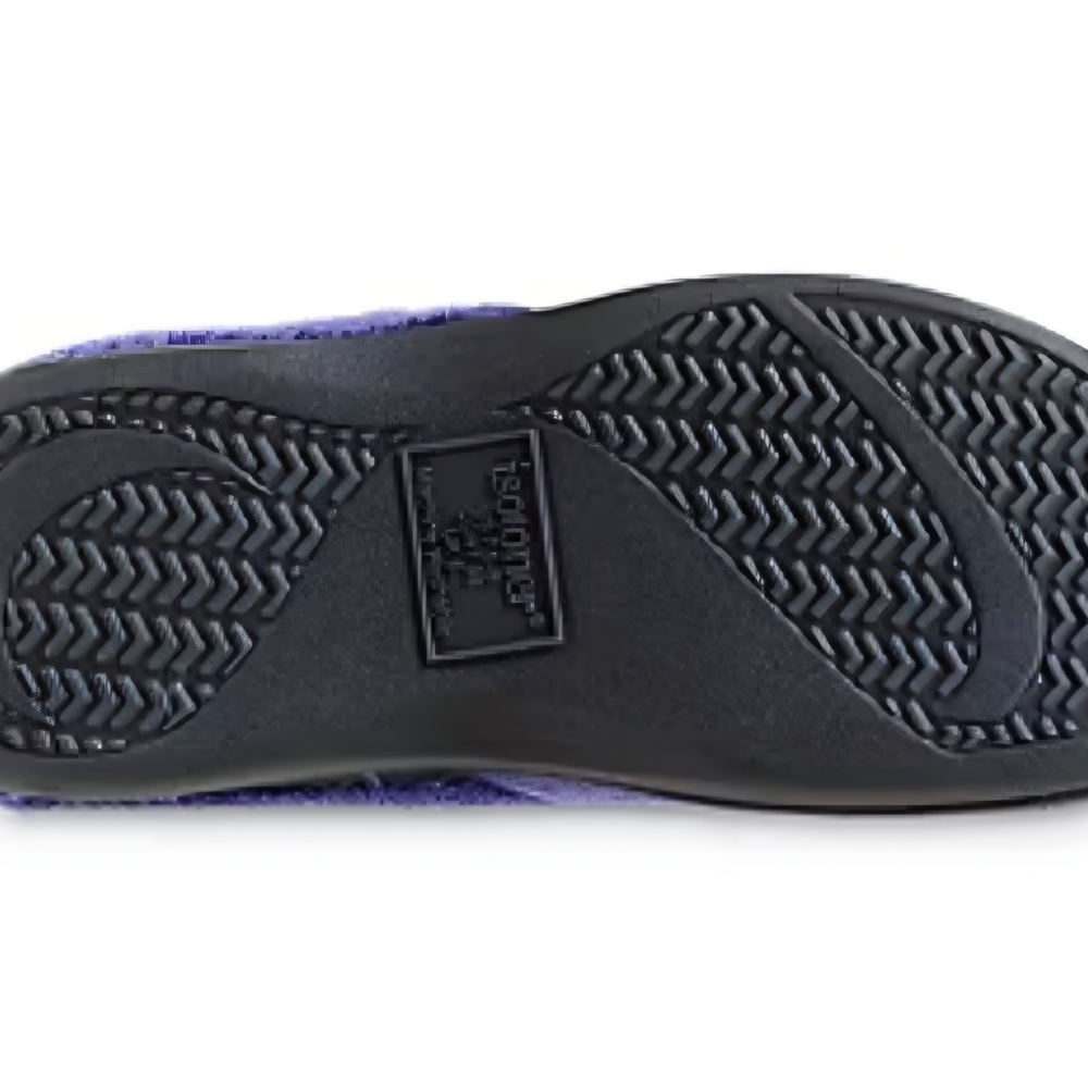 Isotoner® Mixed Microterry Hoodback Clog Slippers - Picture 5 of 6